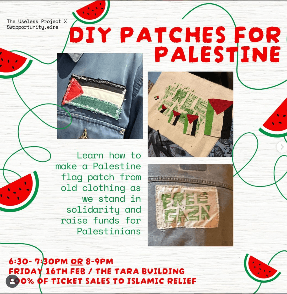 DIY Patches for Palestine - Image 1